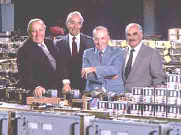 Jack, Jesse, Max and Ken Kupferberg, Kepco's Founders, photo