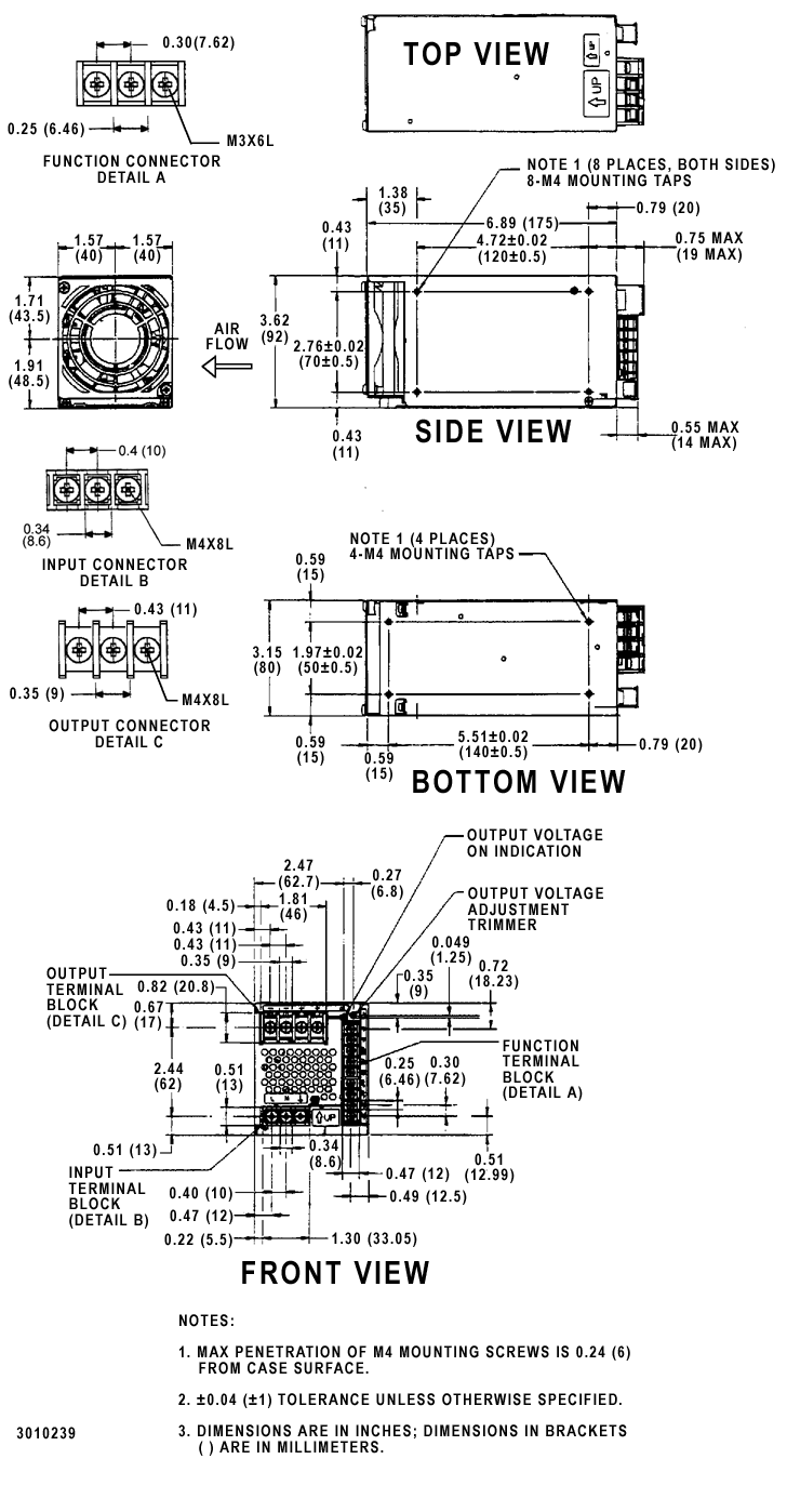 RKW 300W OUTLINE DIMENSION